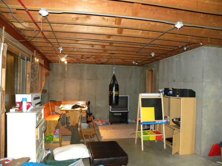 disclaimer in no way is my messy basement a reflection on me as a person it s, basement ideas, electrical, flooring, hvac, lighting, plumbing, windows, Storage area