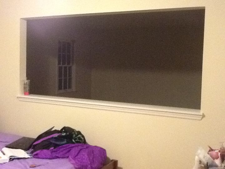 how to close up a window in my room, Practically covers the whole wall