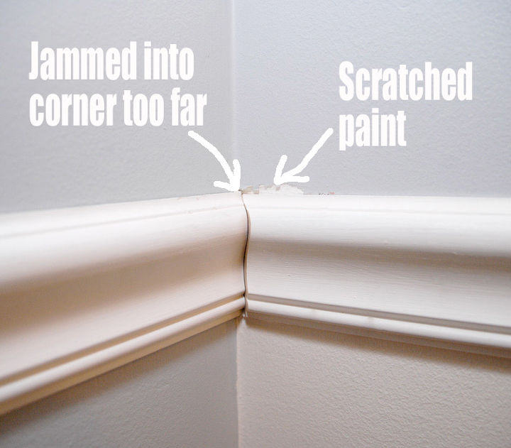 common molding mistakes and how to fix them, Here s what happened