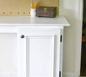 diy file cabinet, cleaning tips, diy, how to, kitchen cabinets, painted furniture, storage ideas, File cabinet is hidden behind this bottom cabinet door