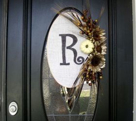fall door wreaths, crafts, seasonal holiday decor