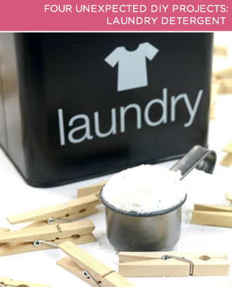 four unexpected diy projects, cleaning tips, go green, Laundry Detergent If you re interested in DIYing to save a little cash laundry detergent is the way to go By mixing your own brand you can save over 300 a year on laundry duty Plus it s really easy to make