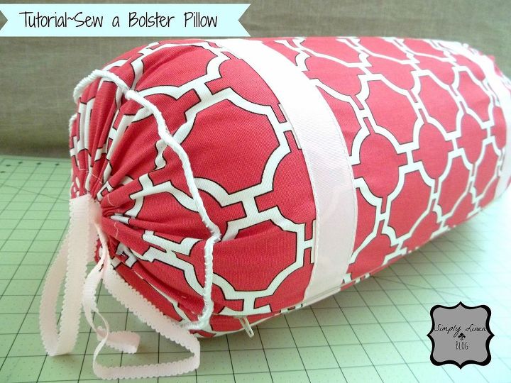costure uma almofada de travesseiro projeto de costura fcil, Costure uma almofada com um toque de cor