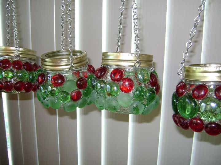 my new craft winechimes and glow, crafts, repurposing upcycling