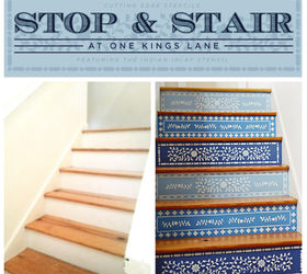stop stair at one kings lane, painting, stairs