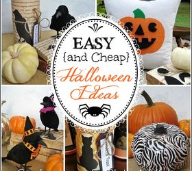 easy and cheap halloween ideas, crafts, halloween decorations, repurposing upcycling, seasonal holiday decor, My favorite cheap and easy Halloween ideas all collected for you in one place