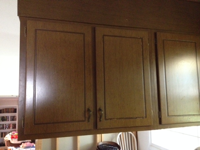Old 70s Wood Cabinets Need Makeover Hometalk