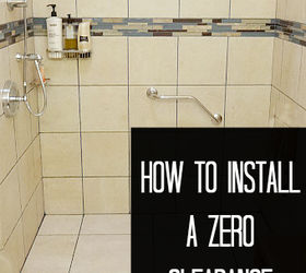 installing a zero clearance inline shower drain, bathroom ideas, diy, how to, plumbing, Let s learn how to install a zero clearance inline drain