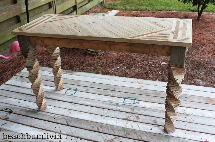 1000+ images about wood working on Pinterest | Outdoor ... Entryway Table Made From Pallets and Fence Panels. | Hometalk