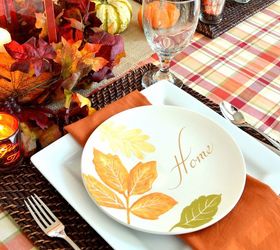 my fall blessings tablescape, seasonal holiday d cor, thanksgiving decorations, HOME where the heart is