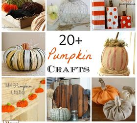 20+ Pumpkin Crafts