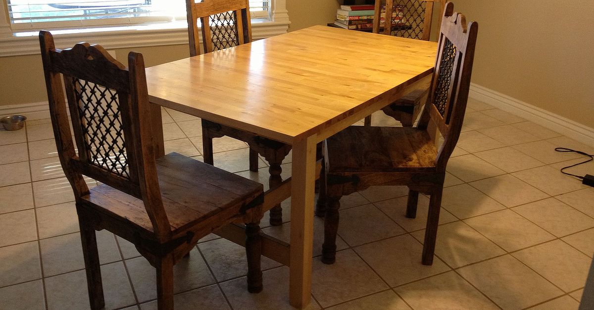 Old dining room table, new look! | Hometalk