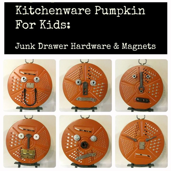 a junk pumpkin with changeable faces for kids, crafts, halloween decorations, repurposing upcycling, seasonal holiday decor