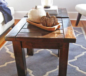 diy pottery barn coffee tables, diy, painted furniture, woodworking projects