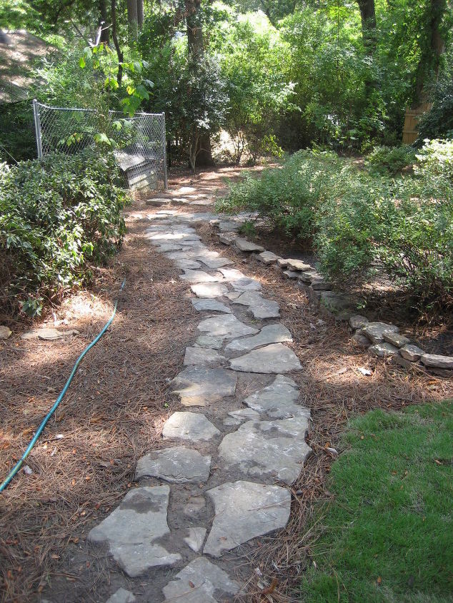 peachtree hills backyard makeover, gardening