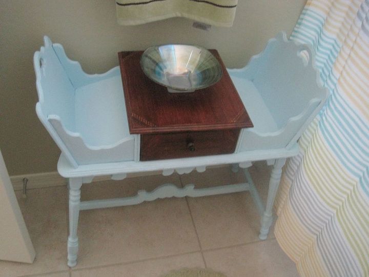 q is this a telephone table or a writing desk, chalk paint, home decor, painted furniture, I painted this with chalk paint except for drawer and top