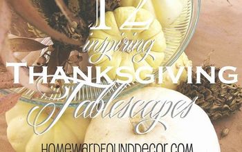 12 Inspiring Thanksgiving Tablescapes!