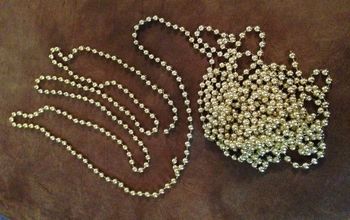 Repurposing 'Dead' Mardi Gras Beads #101 - Bead Garland