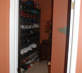 turn a spare bedroom into a closet diy, bedroom ideas, closet, diy, home decor, storage ideas