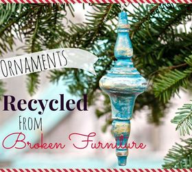 diy christmas ornaments from broken furniture and salvaged wood, christmas decorations, repurposing upcycling, seasonal holiday decor