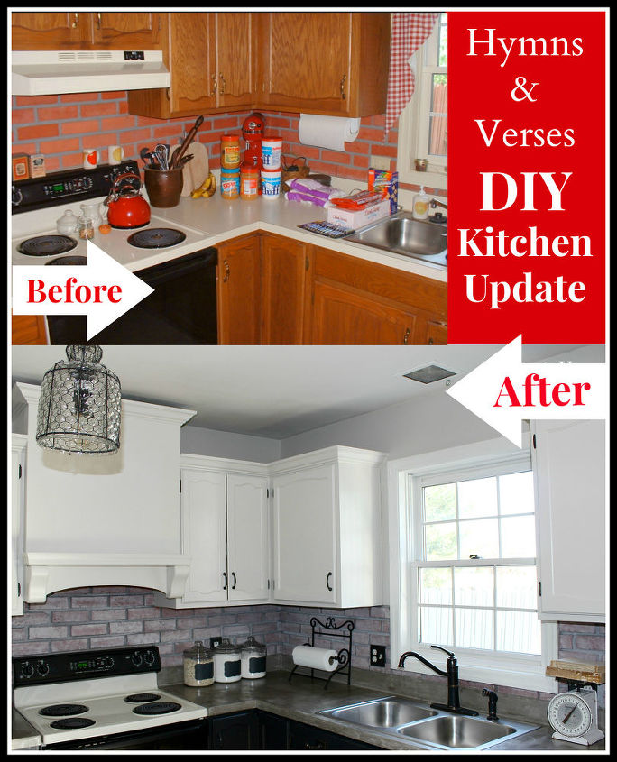 diy kitchen makeover, diy, home decor, home improvement, how to, kitchen backsplash, kitchen design, Amazing before and after of my kitchen makeover