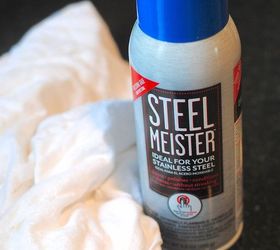 how to clean stainless steel, cleaning tips, I need a cleaning product that will not only clean the mess I made but help repel future messes Enter Steel Meister the can of steel which does exactly that