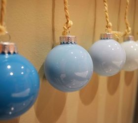 ombre ornaments, crafts, seasonal holiday decor, Make your own beautiful ombre ornament set for 2
