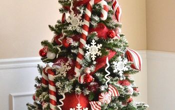 Peppermint Christmas Tree Reveal