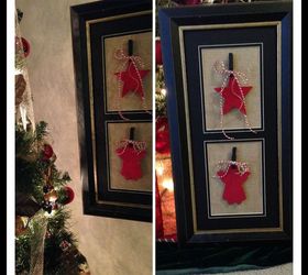 diy christmas art, crafts, decoupage, seasonal holiday decor, Finished DIY Christmas Art