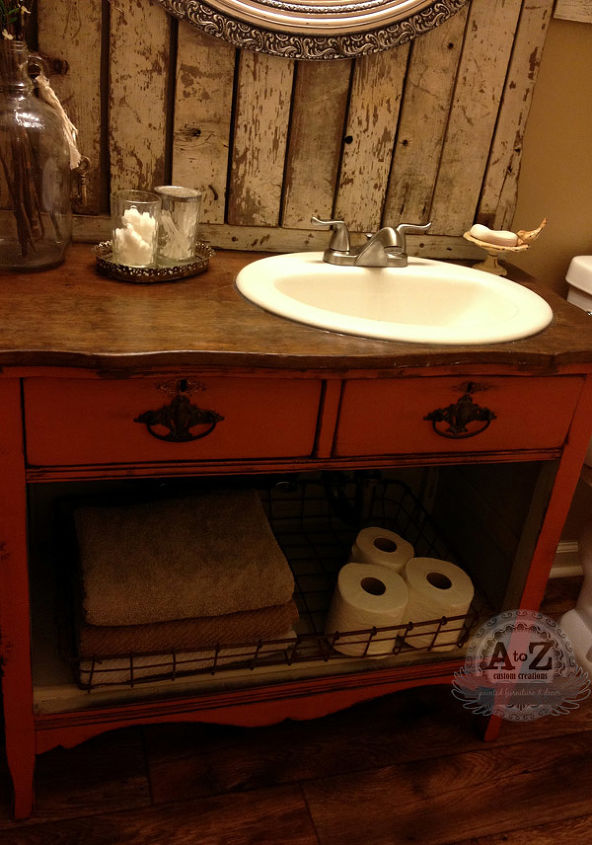 Diy Dresser Vanity For A Small Bath Hometalk
