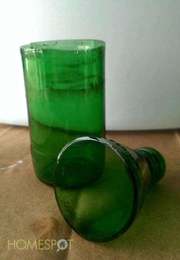 homespot hq 2013 rewind, crafts, diy, how to, mason jars, Glass bottle cut in half
