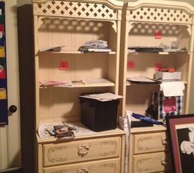 ideas for repurposing 70 s girls childhood bedroom set