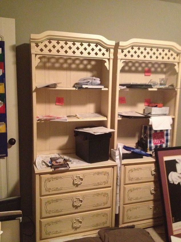 ideas for repurposing 70 s girls childhood bedroom set