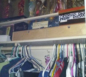 q small closet storage problems, closet, organizing, storage ideas, my closet