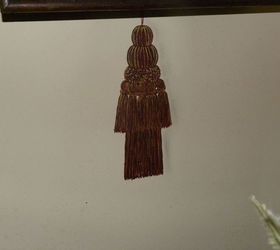 victorian kitchen, home decor, kitchen design, I love tassels so I ve painted them everywhere I could