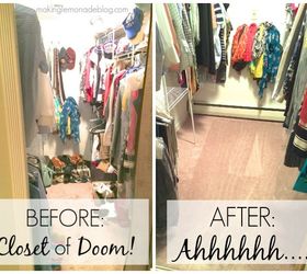 6 secrets for closet organization tips tricks, closet, organizing, Can this really be done in about an hour YES