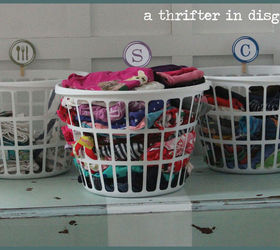 an organized laundry room that holds everyone accountable, laundry rooms, organizing