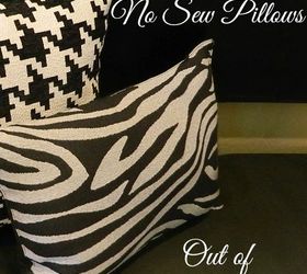 easy diy no sew pillows out of place mats, crafts, home decor, living room ideas, Easy DIY No Sew Pillows made out of Place Mats
