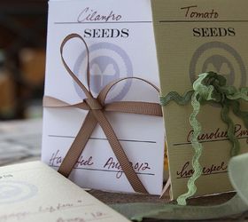 printable seed packet templates to give or keep, gardening, Printable Seed Packet Templates