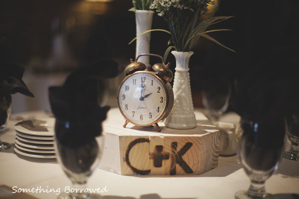 a vintage diy wedding, chalkboard paint, crafts, mason jars, repurposing upcycling, Here are more homemade bases used for the centerpieces We used vintage clocks as table numbers