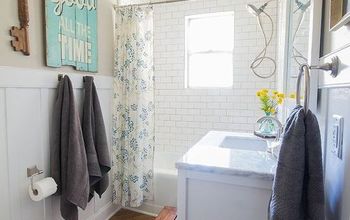 Cottage-Style Bathroom Makeover