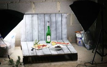 DIY Mini Home Photo Studio Made From Pallets
