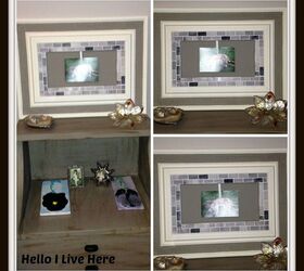diy custom picture frame, chalk paint, crafts, home decor, painting, Finished Frame