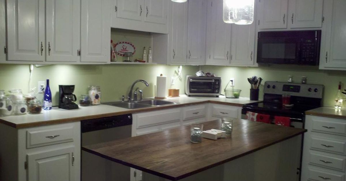 Faux Granite Painted Counters With Craft Paint Hometalk