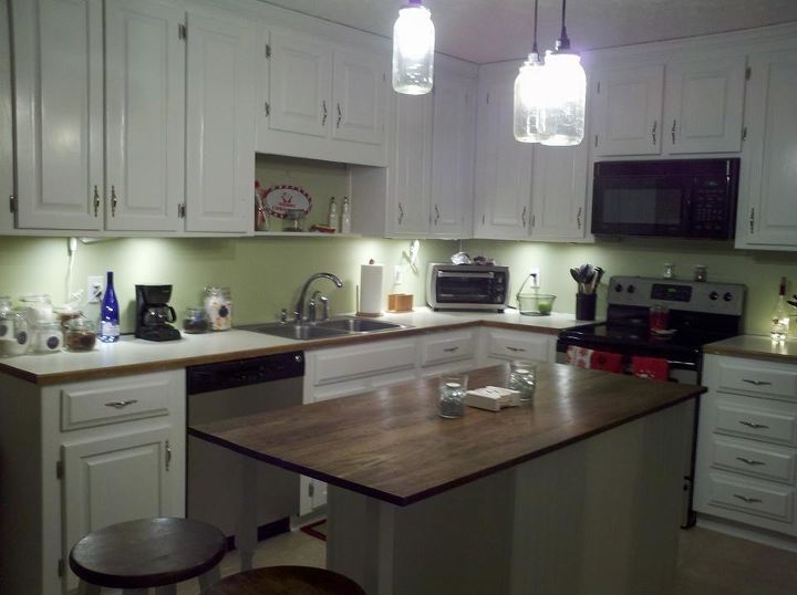 Faux Granite Painted Counters With Craft Paint Hometalk