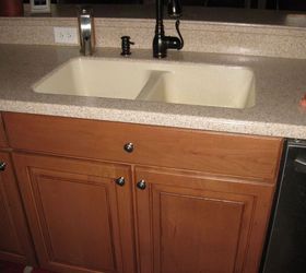 Corian 2 inx 2 inSolid Surface Countertop Sample in  Sandalwood-C930-15202LT - The Home Depot