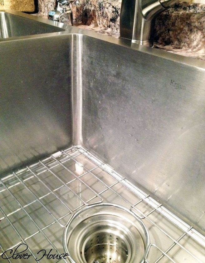 Make Your Stainless Steel Sink Shine My Natural Secret