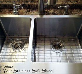 Make Your Stainless Steel Sink Shine - My Natural Secret Ingredient