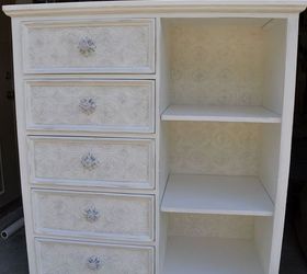 How to Use Textured Wallpaper on Furniture Hometalk