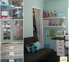 Craft Room  Simple Spacious and All DIY  on the Cheap 